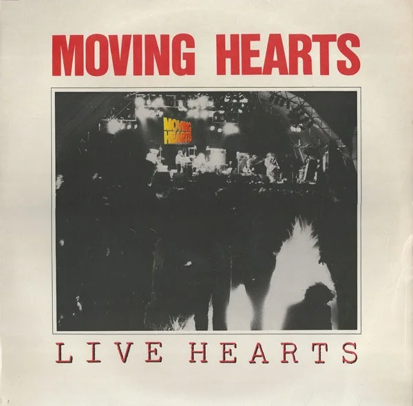Capa de Moving Hearts — Live Hearts