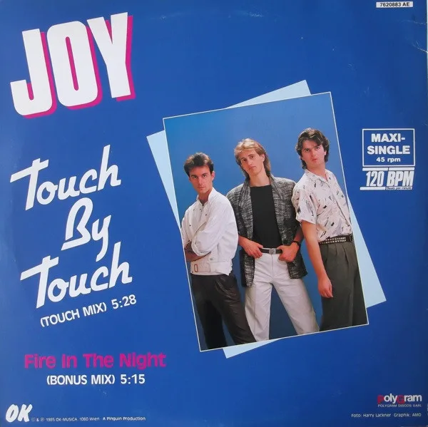 Capa de Joy  — Touch By Touch
