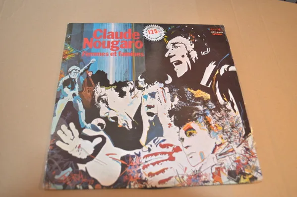 Capa de Claude Nougaro — Femmes Et Famines