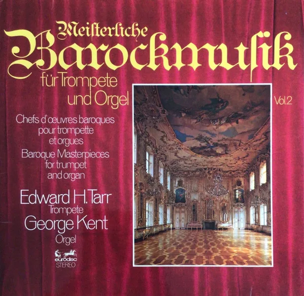 Capa de Edward H. Tarr — Meisterliche Barockmusik Fur Trompete Und Orgel 