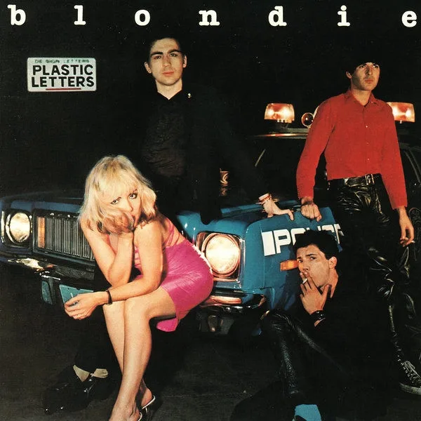 Capa de Blondie — Plastic Letters