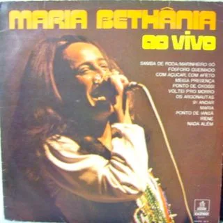 Capa de Maria Bethânia — Ao Vivo
