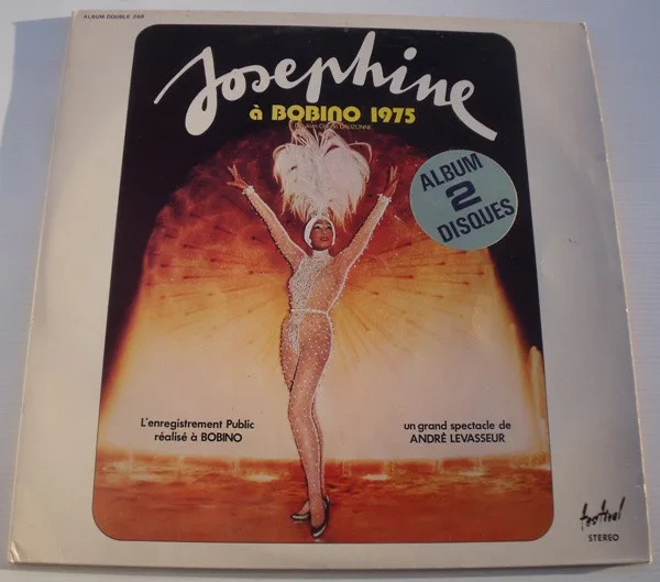 Capa de Josephine Baker — Josephine A Bobino 1975
