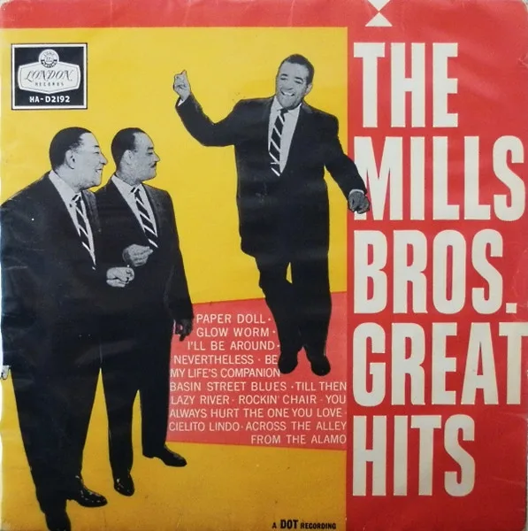 Capa de The Mills Brothers — The Mills Bros. Great Hits
