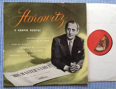 Capa de Horowitz*, Chopin* — A Chopin Recital