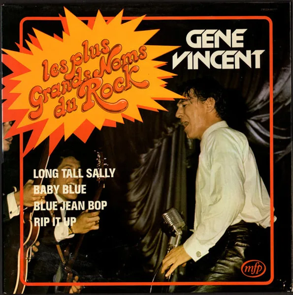 Capa de Gene Vincent — Les Plus Grands Noms Du Rock