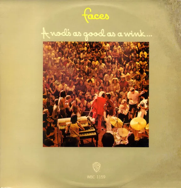 Capa de Faces  — A Nod's As Good As A Wink...To A Blind Horse