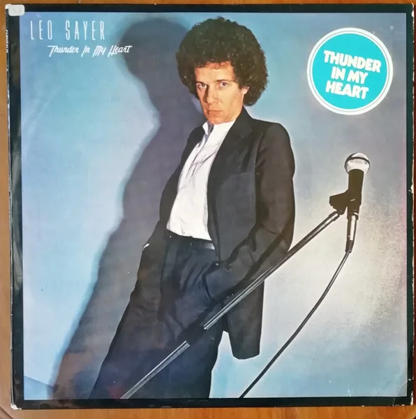 Capa de Leo Sayer — Thunder In My Heart