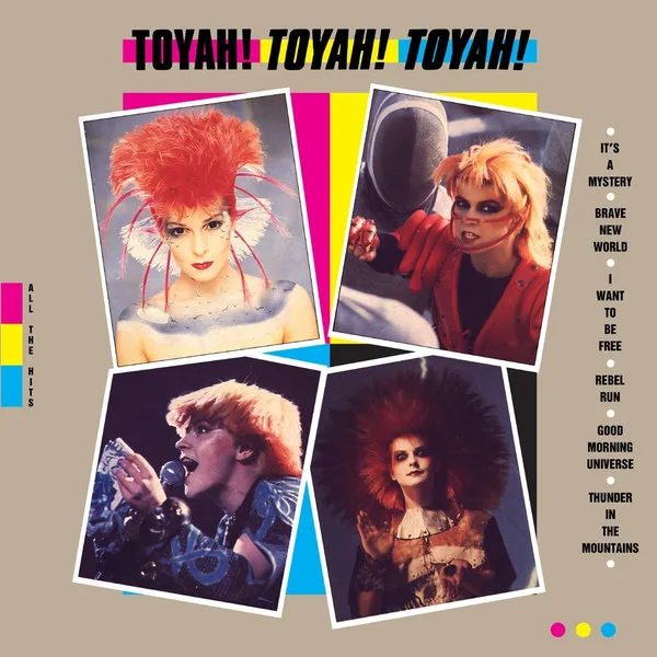 Capa de Toyah — Toyah! Toyah! Toyah! All The Hits