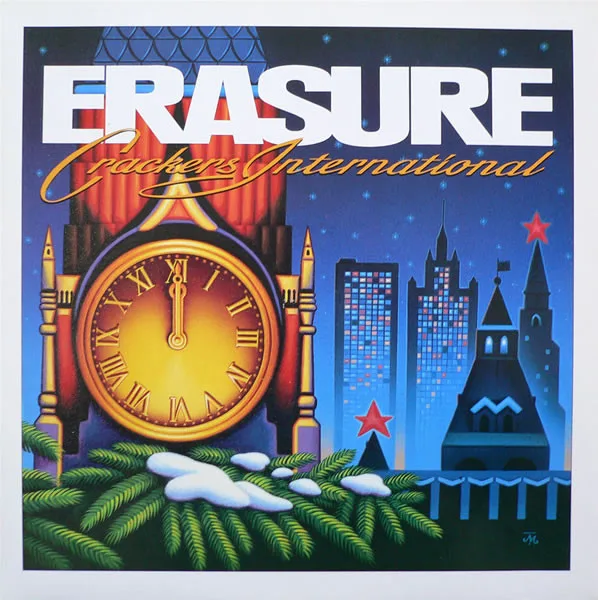 Capa de Erasure — Crackers International