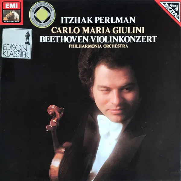 Capa de Itzhak Perlman, Carlo Maria Giulini, Philharmonia Orchestra — Beethoven: Violinkonzert