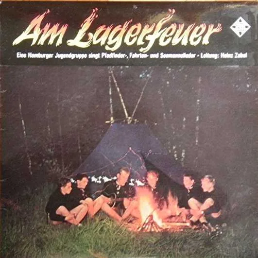 Capa de Heinz Zabel — Am Lagerfeuer