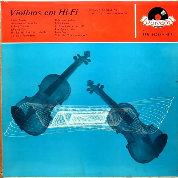 Capa de Helmut Zacharias Et Ses Violons Enchantés* — Hi-Fi Violons