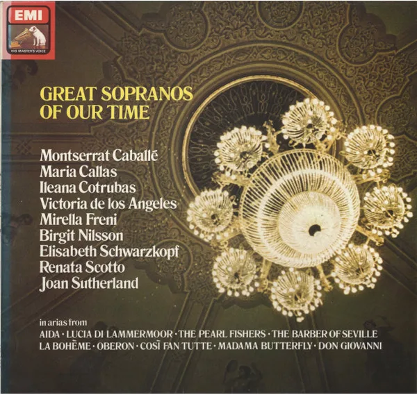 Capa de Various — Great Sopranos Of Our Time 