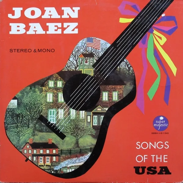 Capa de Joan Baez — Songs Of The USA