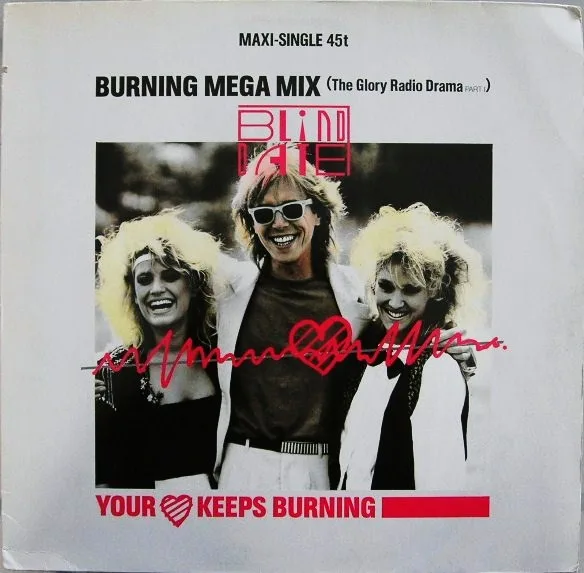 Capa de Blind Date — Your Heart Keeps Burning