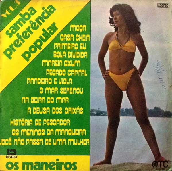 Capa de Os Maneiros — Samba Preferência Popular Vol. 3