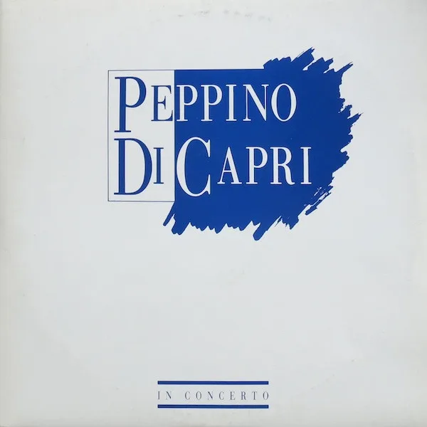 Capa de Peppino Di Capri — In Concerto