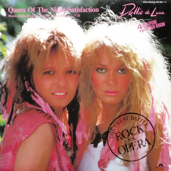 Capa de Dollie De Luxe — Queen Of The Night / Satisfaction
