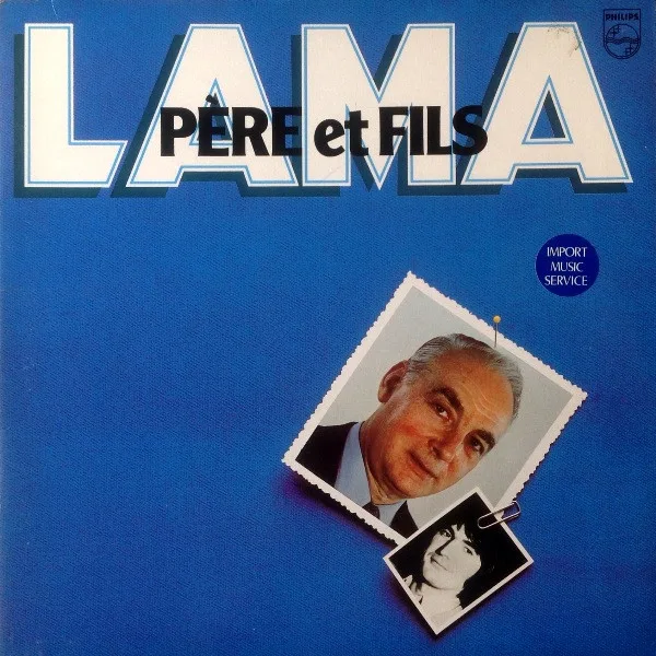 Capa de Serge Lama — Lama Père Et Fils