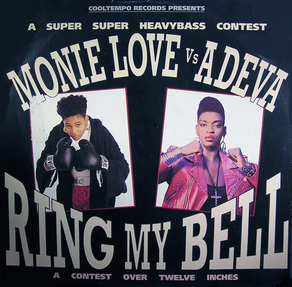 Capa de Monie Love Vs Adeva — Ring My Bell