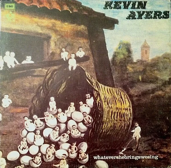 Capa de Kevin Ayers — Whatevershebringswesing