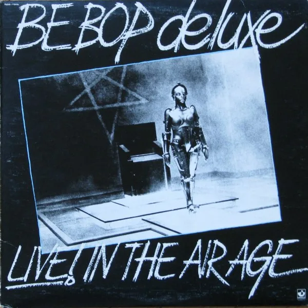 Capa de Be Bop Deluxe — Live! In The Air Age