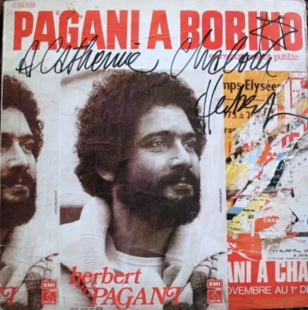 Capa de Herbert Pagani — Pagani A Bobino
