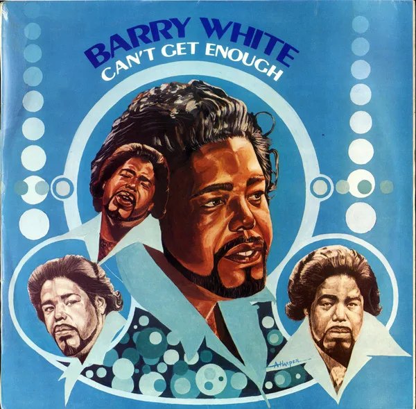 Capa de Barry White — Can't Get Enough
