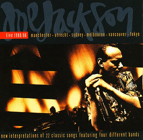 Capa de Joe Jackson — Live 1980 / 86