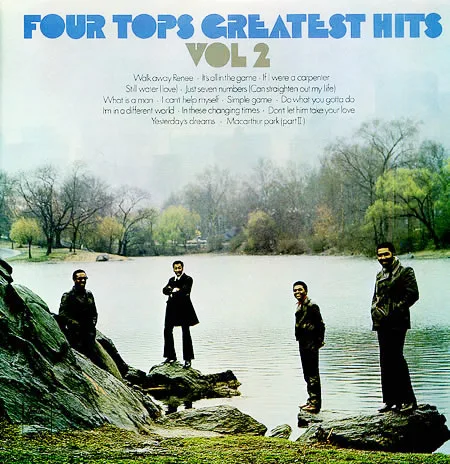 Capa de Four Tops — Greatest Hits Vol. 2
