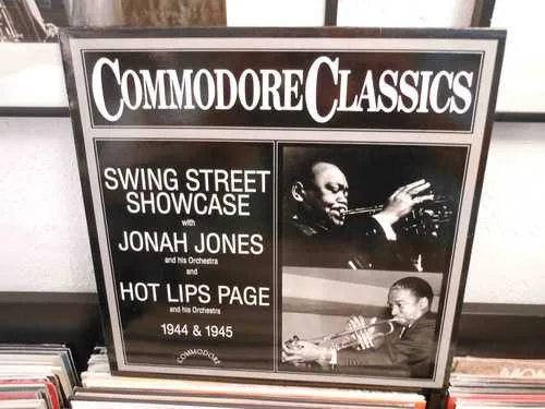 Capa de Jonah Jones And His Orchestra / Hot Lips Page And His Orchestra — Swing Street Showcase 