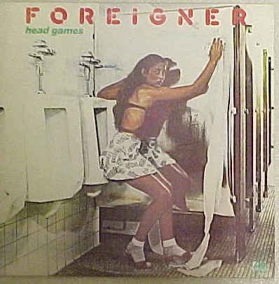 Capa de Foreigner — Head Games