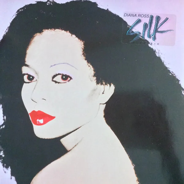 Capa de Diana Ross — Silk Electric
