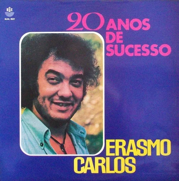 Capa de Erasmo Carlos — 20 ANOS DE SUCESSOS