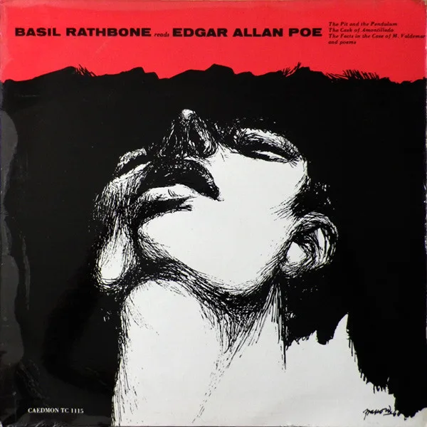 Capa de Basil Rathbone / Edgar Allan Poe — Basil Rathbone Reads Edgar Allan Poe