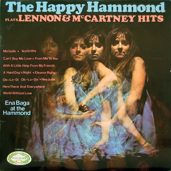 Capa de Ena Baga — The Happy Hammond Plays Lennon & McCartney Hits