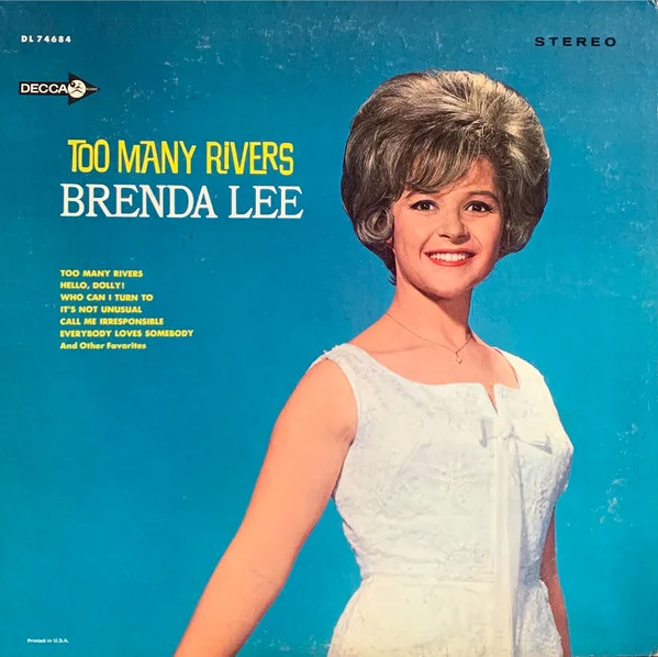 Capa de Brenda Lee — Too Many Rivers