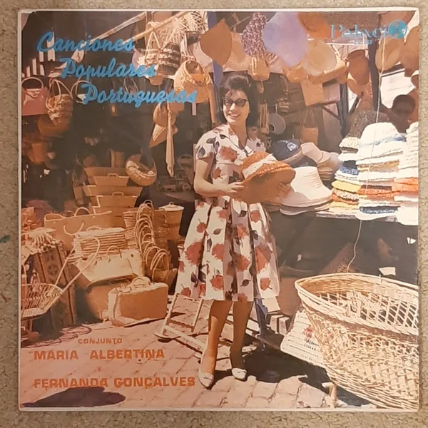 Capa de Conjunto Maria Albertina Y Fernanda Gonçalves — Canciones Populares Portuguesas