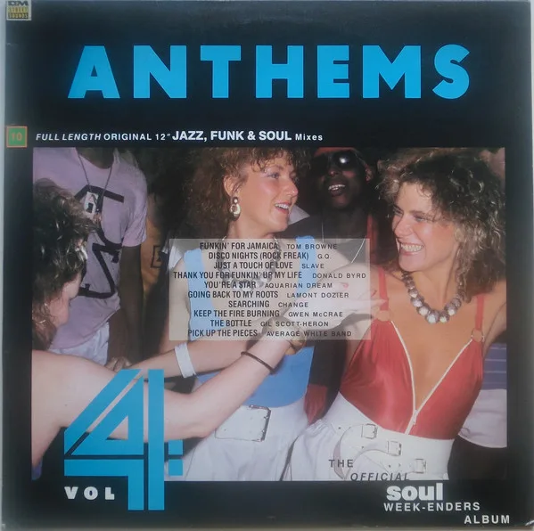 Capa de Various — Anthems Volume 4