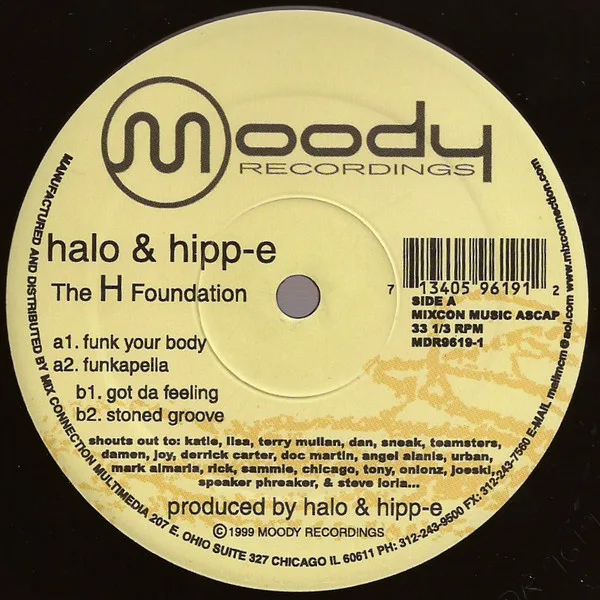 Capa de Halo & Hipp-e — The H-Foundation