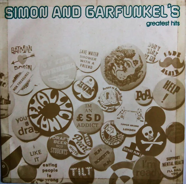 Capa de Simon & Garfunkel — Simon And Garfunkel's Greatest Hits
