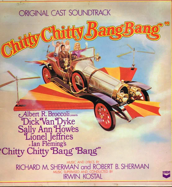 Capa de Original Cast Soundtrack*, Albert R. Broccoli Presents Dick Van Dyke (2), Sally Ann Howes, Lionel Jeffries — Chitty Chitty Bang Bang