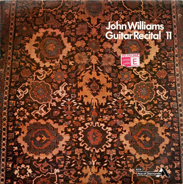 Capa de John Williams (7) — Guitar Recital II