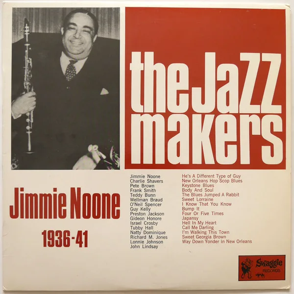 Capa de Jimmie Noone — Jimmie Noone 1936-41