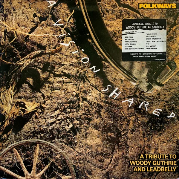 Capa de Various — A Vision Shared - A Tribute To Woody Guthrie And Leadbelly