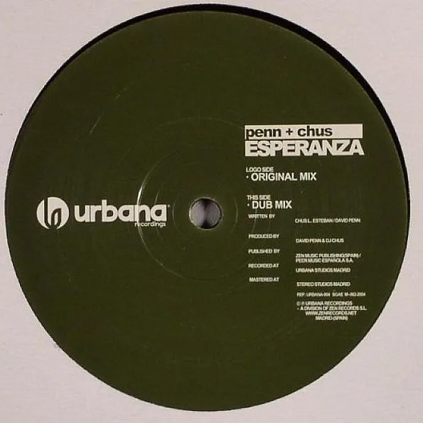 Capa de Penn + Chus* — Esperanza