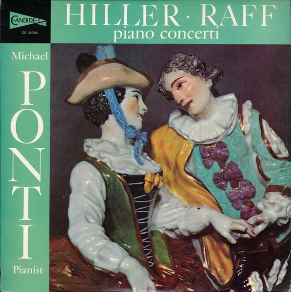 Capa de Ferdinand Hiller, Joseph Joachim Raff — Hiller Raff Piano Concerti