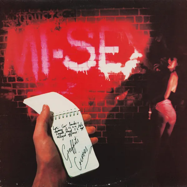 Capa de Mi-Sex — Graffiti Crimes