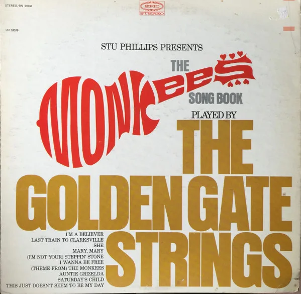 Capa de The Golden Gate Strings — The Monkees Songbook